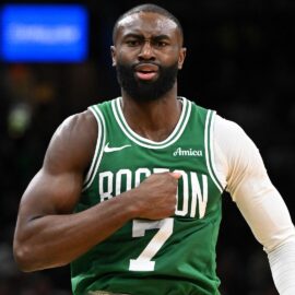 Boston Celtics star Jaylen Brown