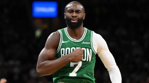 Boston Celtics star Jaylen Brown