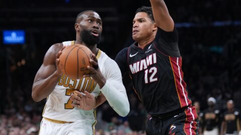 Boston Celtics wing Jaylen Brown