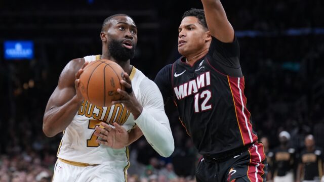 Boston Celtics wing Jaylen Brown