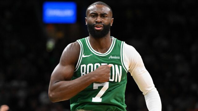 Boston Celtics star Jaylen Brown