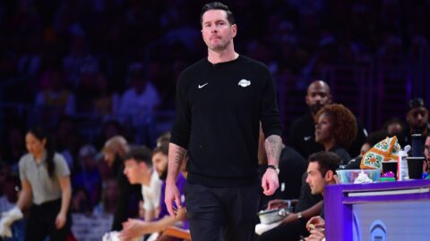 Lakers head coach JJ Redick.