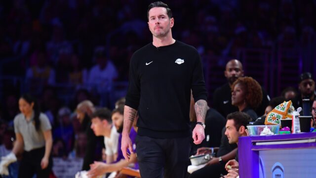 Lakers head coach JJ Redick.