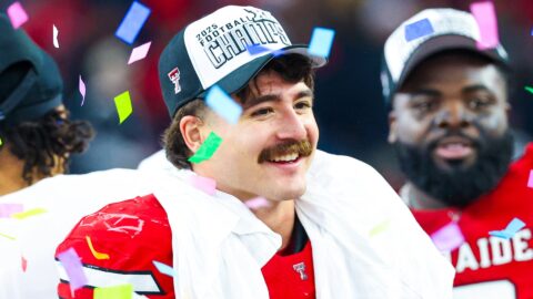 Texas Tech Red Raiders linebacker Jacob Rodriguez