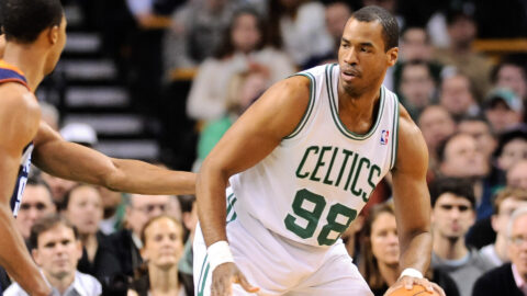 Former Boston Celtics center Jason Collins