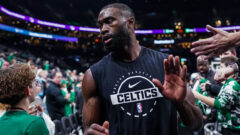 Boston Celtics forward Jaylen Brown