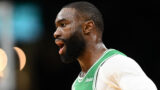 Boston Celtics forward Jaylen Brown
