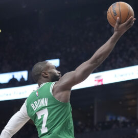 Boston Celtics forward Jaylen Brown