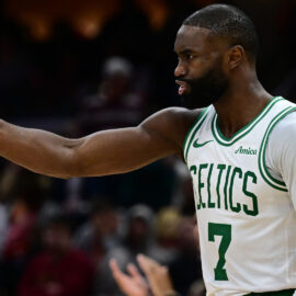 Boston Celtics forward Jaylen Brown