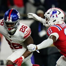 New England Patriots safety Jaylinn Hawkins