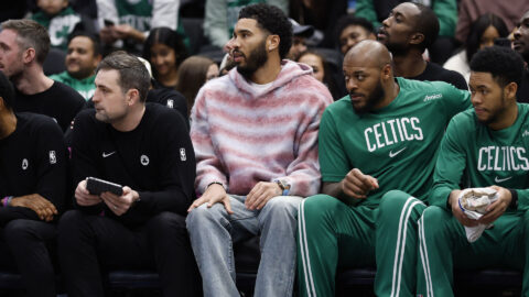 Boston Celtics forward Jayson Tatum