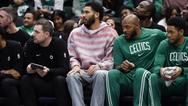 Boston Celtics forward Jayson Tatum