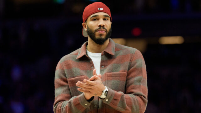 Boston Celtics forward Jayson Tatum