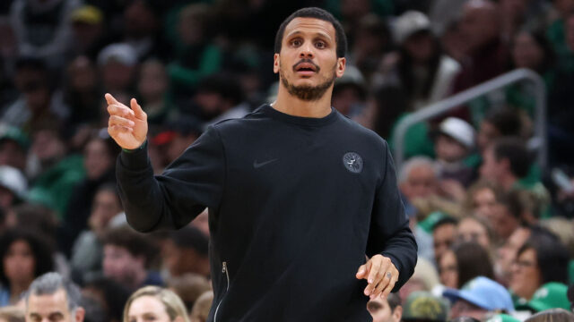 Boston Celtics head coach Joe Mazzulla