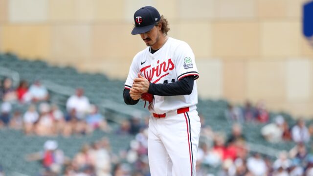 Minnesota Twins starting pitcher Joe Ryan