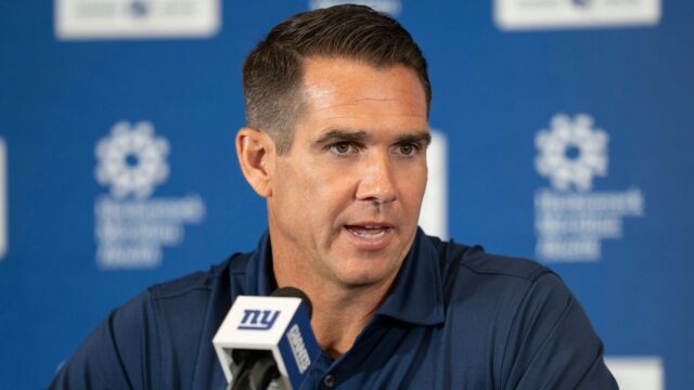New York Giants general manager Joe Schoen