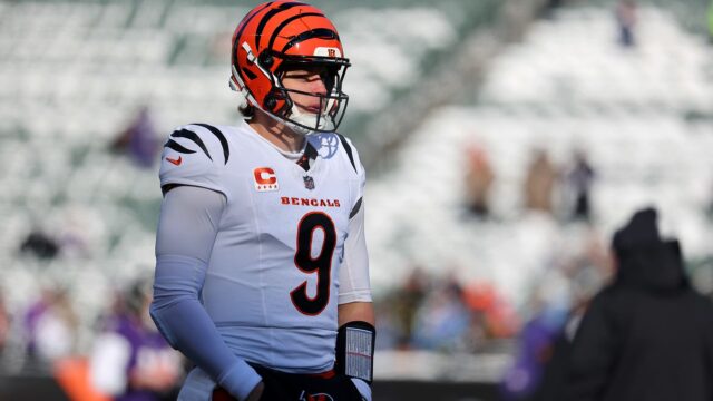 Cincinnati Bengals quarterback Joe Burrow