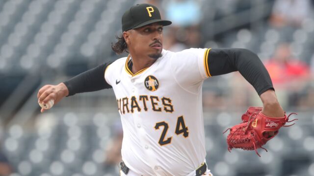 Boston Red Sox pitcher Johan Oviedo