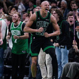 Boston Celtics forward Jordan Walsh