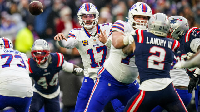 Buffalo Bills quarterback Josh Allen