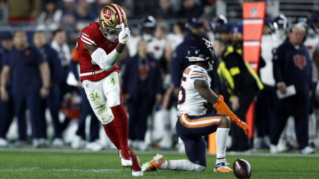 San Francisco 49ers wide receiver Kendrick Bourne