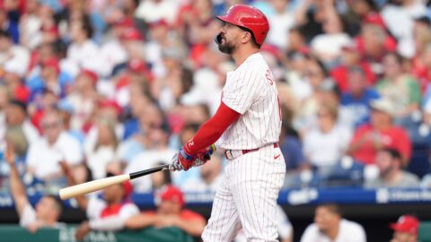 Philadelphia Phillies designated hitter Kyle Schwarber