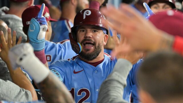 Philadelphia Phillies designated hitter Kyle Schwarber