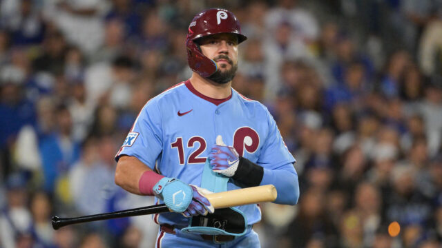 Philadelphia Phillies designated hitter Kyle Schwarber