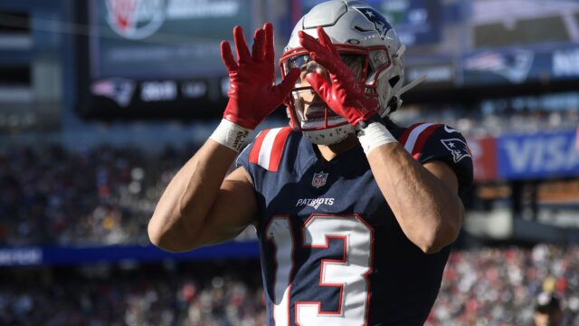 New England Patriots wide receiver Mack Hollins