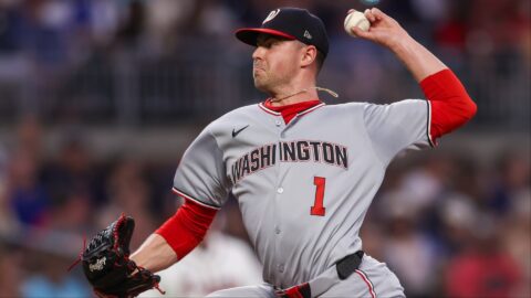 Washington Nationals pitcher MacKenzie Gore