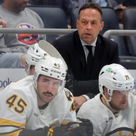 Boston Bruins head coach Marco Sturm