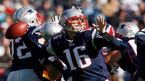 New England Patriots quarterback Matt Cassel