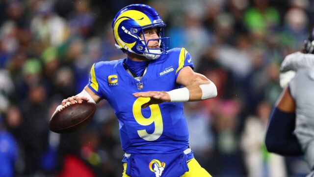 Los Angeles Rams quarterback Matthew Stafford