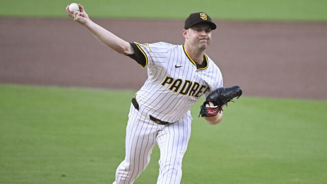 San Diego Padres starting pitcher Michael King