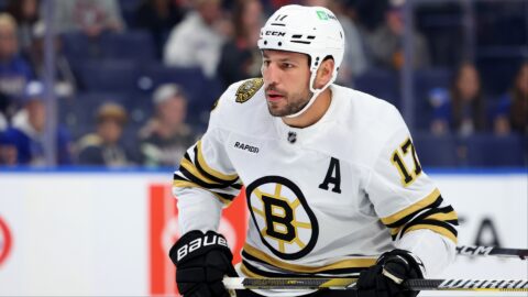 Boston Bruins forward Milan Lucic