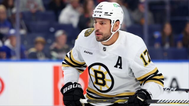 Boston Bruins forward Milan Lucic