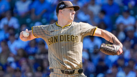 San Digo Padres starting pitcher Nick Pivetta