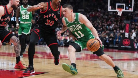 Boston Celtics point guard Payton Pritchard.