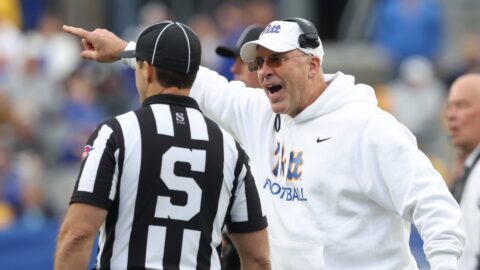 Pittsburgh Panthers head coach Pat Narduzzi