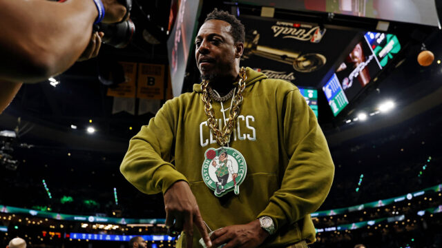 Former Boston Celtics forward Paul Pierce