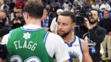 Stephen Curry and Cooper Flagg.