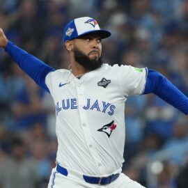 Blue Jays pitcher Seranthony Domínguez
