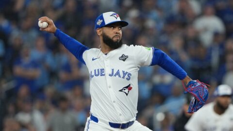 Blue Jays pitcher Seranthony Domínguez