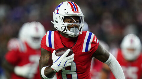 New England Patriots wide receiver Stefon Diggs