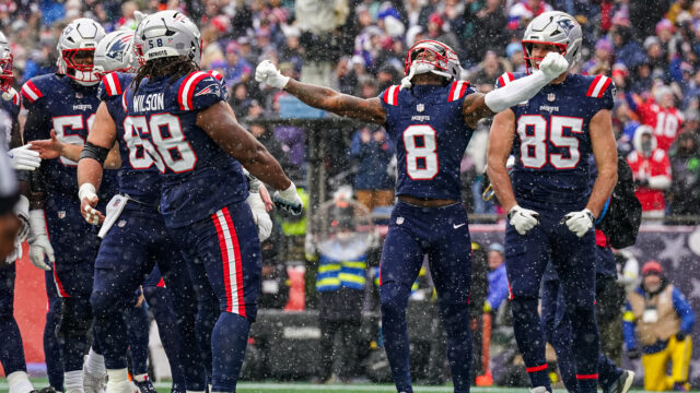 New England Patriots wide receiver Stefon Diggs