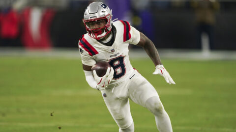 New England Patriots wide receiver Stefon Diggs