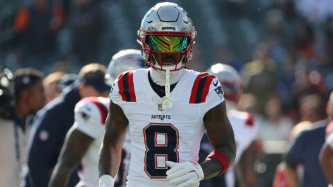 New England Patriots wide receiver Stefon Diggs