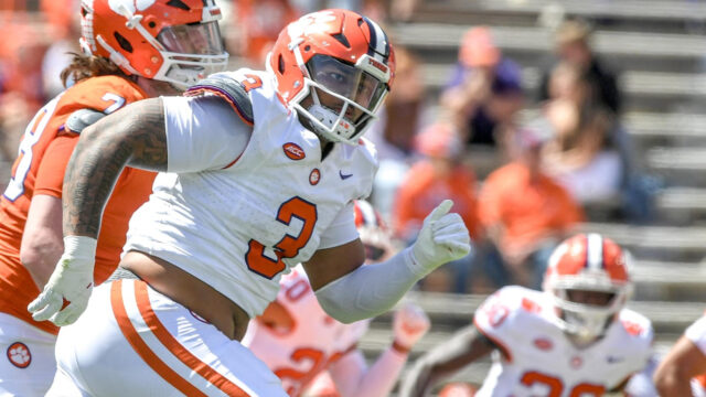 Clemson defensive end T.J. Parker
