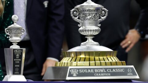 The Sugar Bowl Trophy