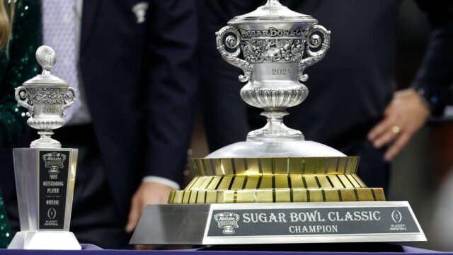 The Sugar Bowl Trophy
